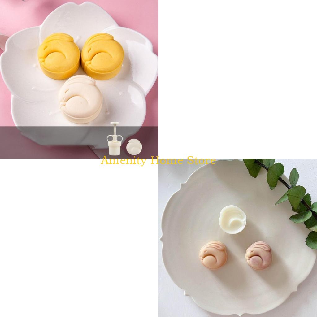 Bunny Cake Mold - Molde Luna F26C, Festival mediados otoño,