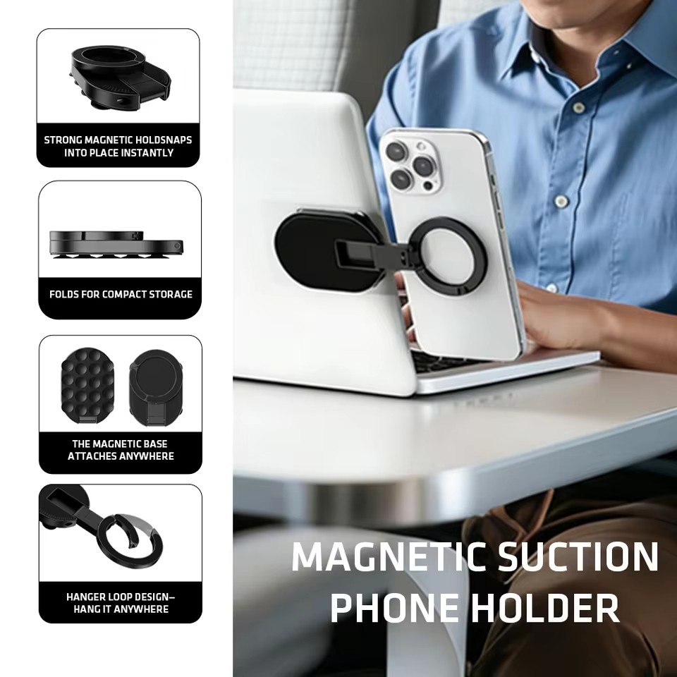 Taco Stand Holder - Soporte Magnético Plegable para Teléfono MA39