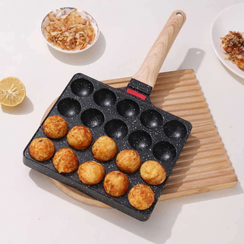 Takoyaki Grill Plate - Plancha para Takoyaki de 20 Orificios,