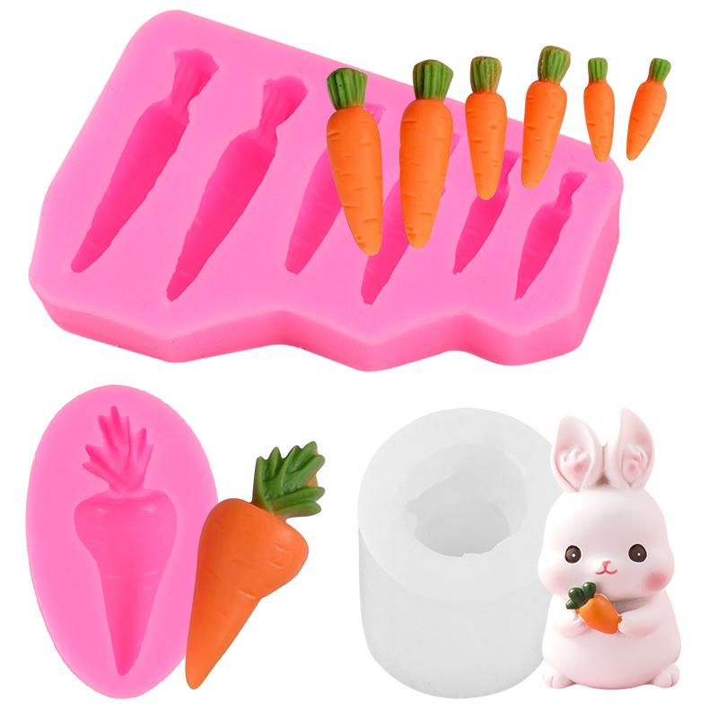 Bunny Cake Mold - Molde de silicona de conejo de