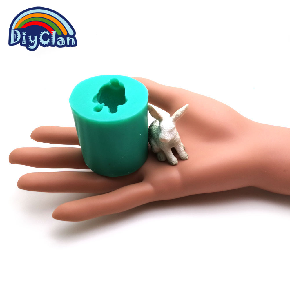 Molde de silicona 3D con forma - Bunny Cake Mold reseña y precio
