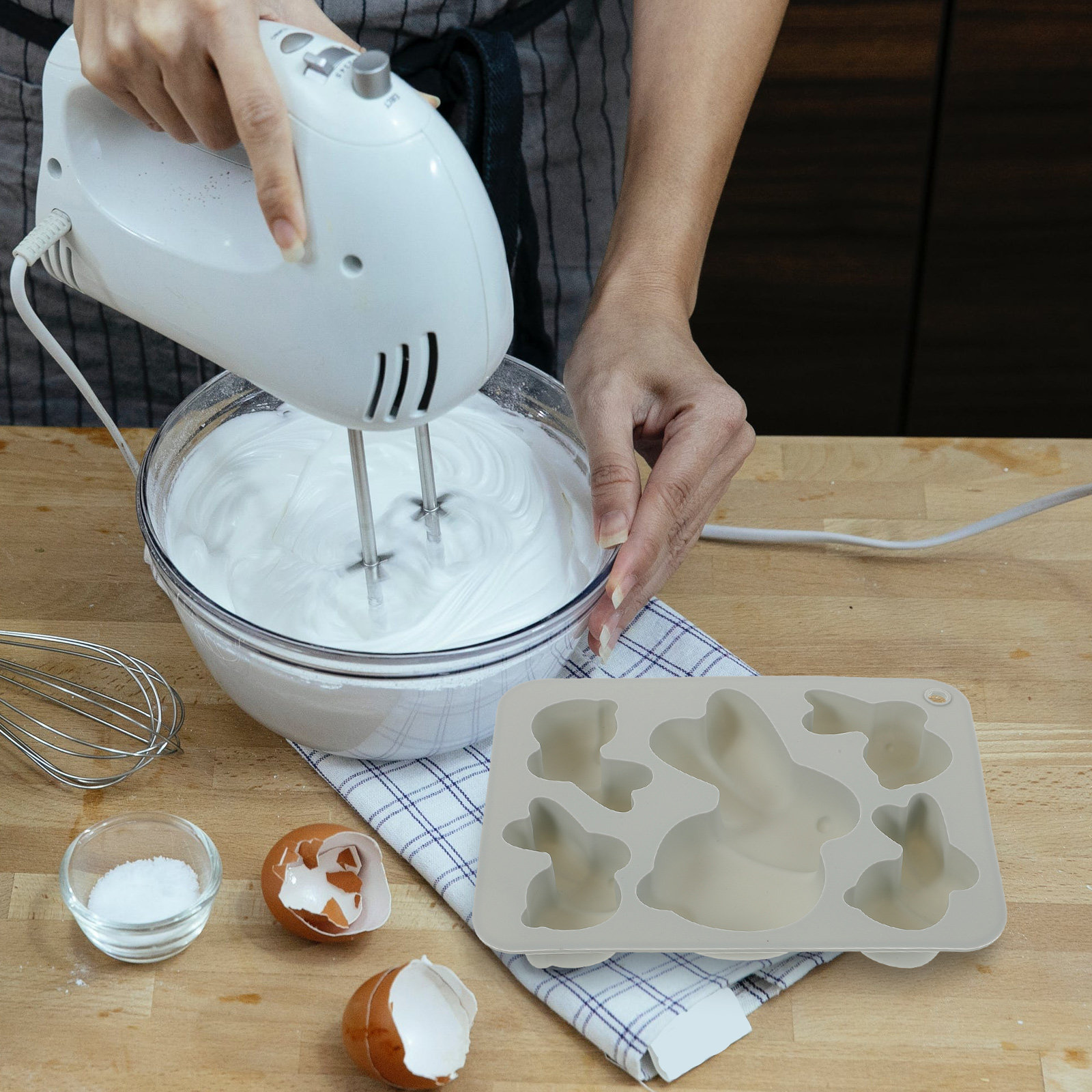 Molde de Silicona de Grado Ali - Bunny Cake Mold reseña y precio