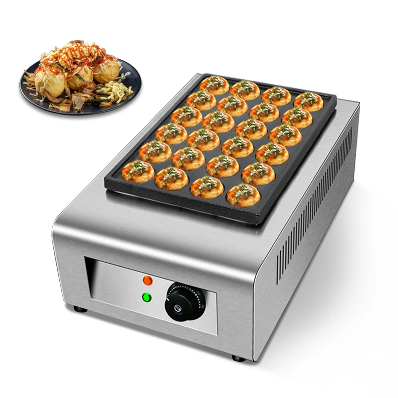 Máquina Eléctrica Comercial de - Takoyaki Grill Plate reseña y precio