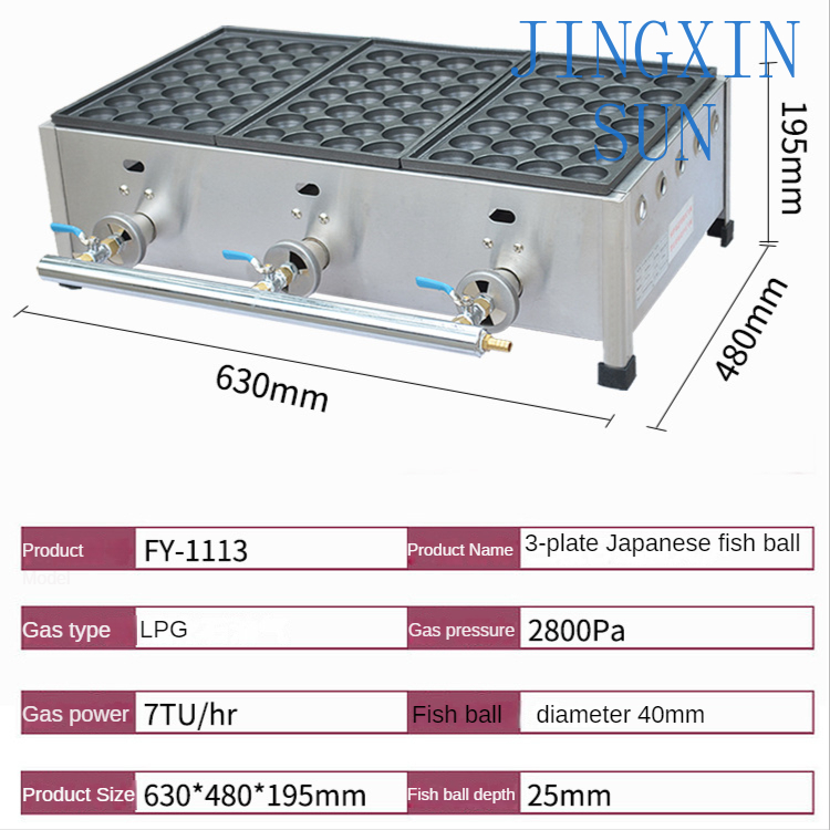 Horno de Gas para Bolas de Pes - Takoyaki Grill Plate reseña y precio
