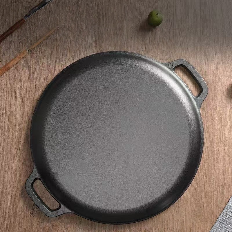 Sartén de hierro fundido de do - Mini Pancake Griddle reseña y precio
