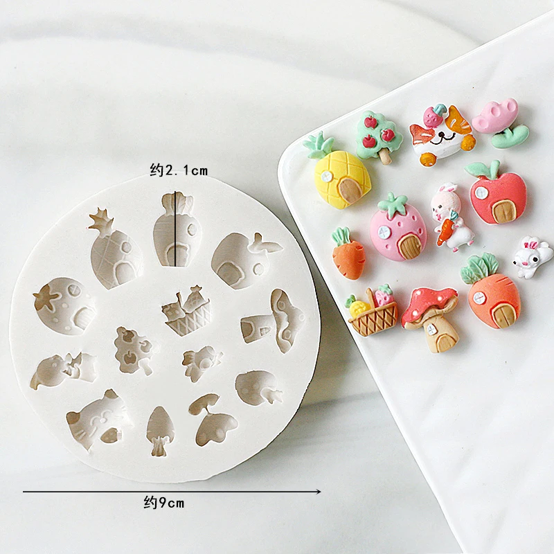 Lindo conejito oso zanahoria c - Donut Mold Silicone reseña y precio