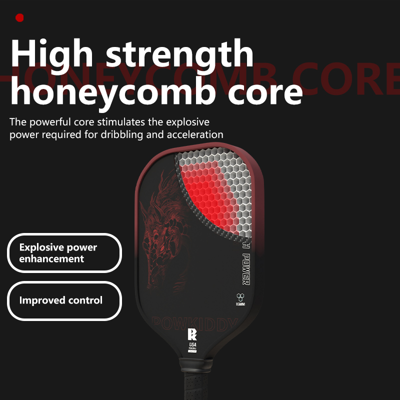 Pala de Pickleball de Fibra de - Crepe Pan Carbon reseña y precio