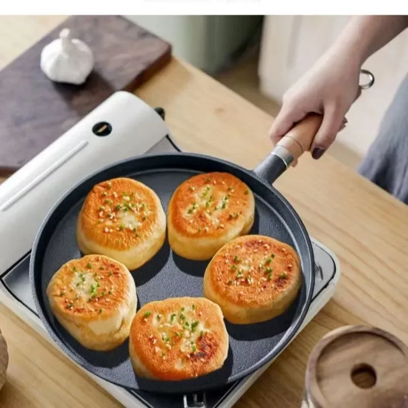 Sartén de hierro fundido de 26 - Mini Pancake Griddle reseña y precio