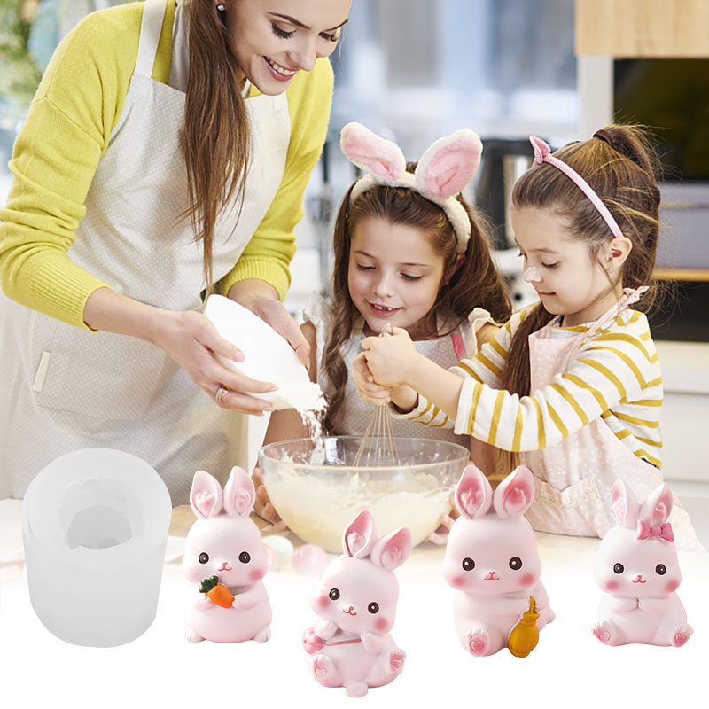 Molde de silicona de conejo de - Bunny Cake Mold reseña y precio