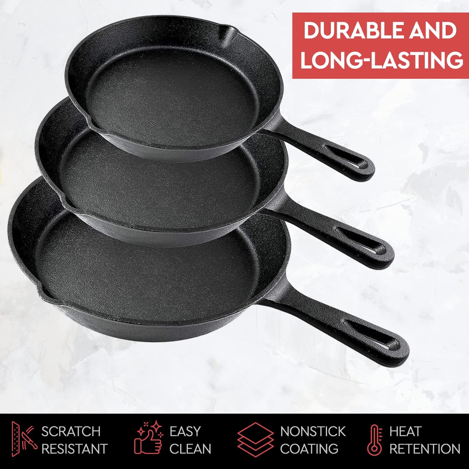 Sartén de Hierro Fundido Antia - Mini Pancake Griddle reseña y precio