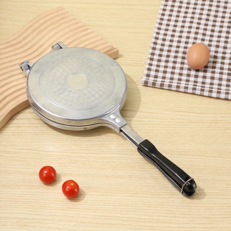 Sartén de doble cara de aleaci - Mini Pancake Griddle reseña y precio