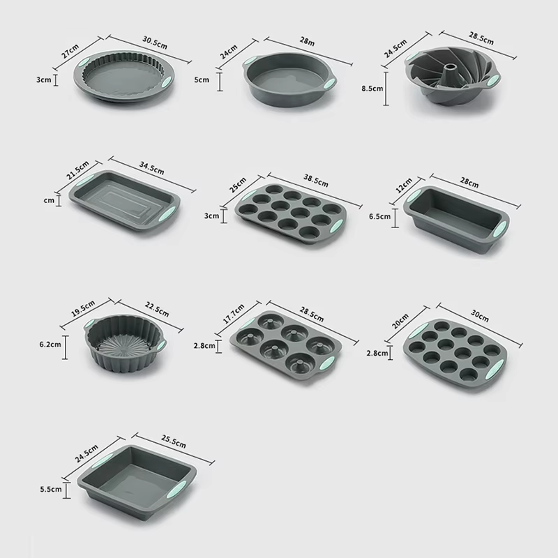 Sartenes para pasteles estriad - Donut Mold Silicone reseña y precio